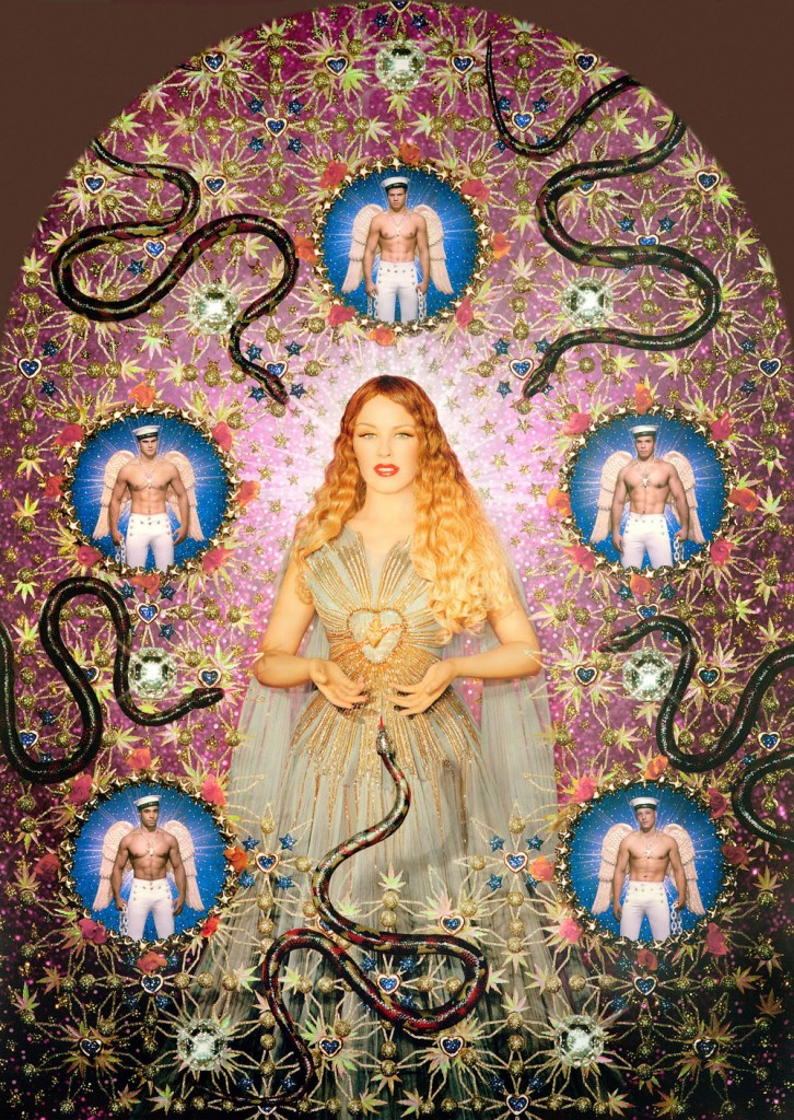 02 Jean Paul Gaultier, La Vierge aux serpents (Kylie Minogue), 2008, foto Pierre et Gilles