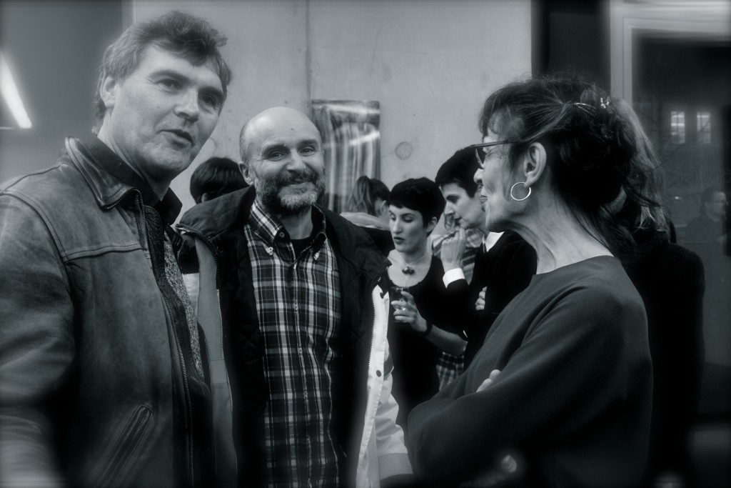 Paul Ardenne au vernissage