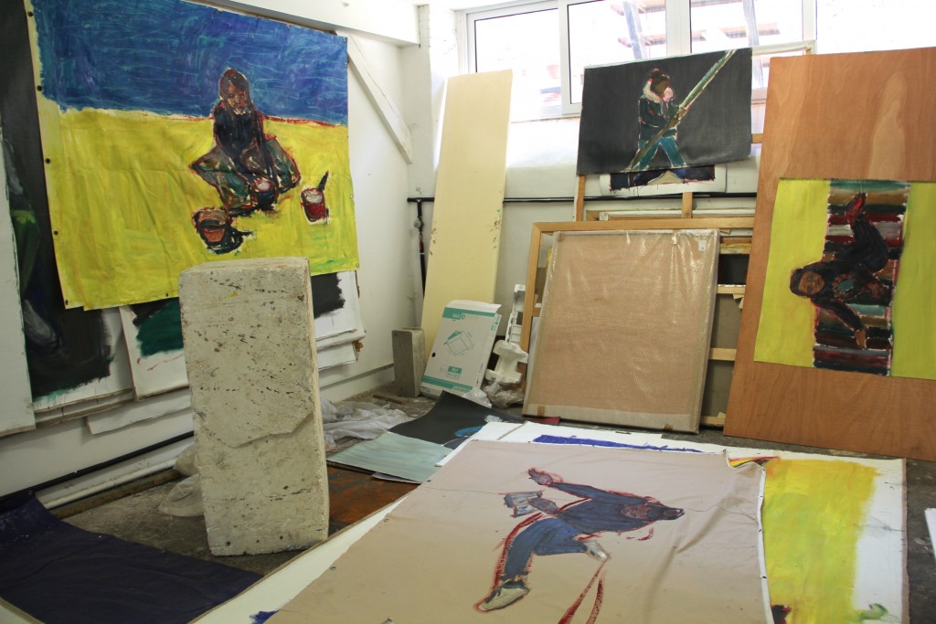 Damien Cabanes, l'atelier, @ouvretesyeux