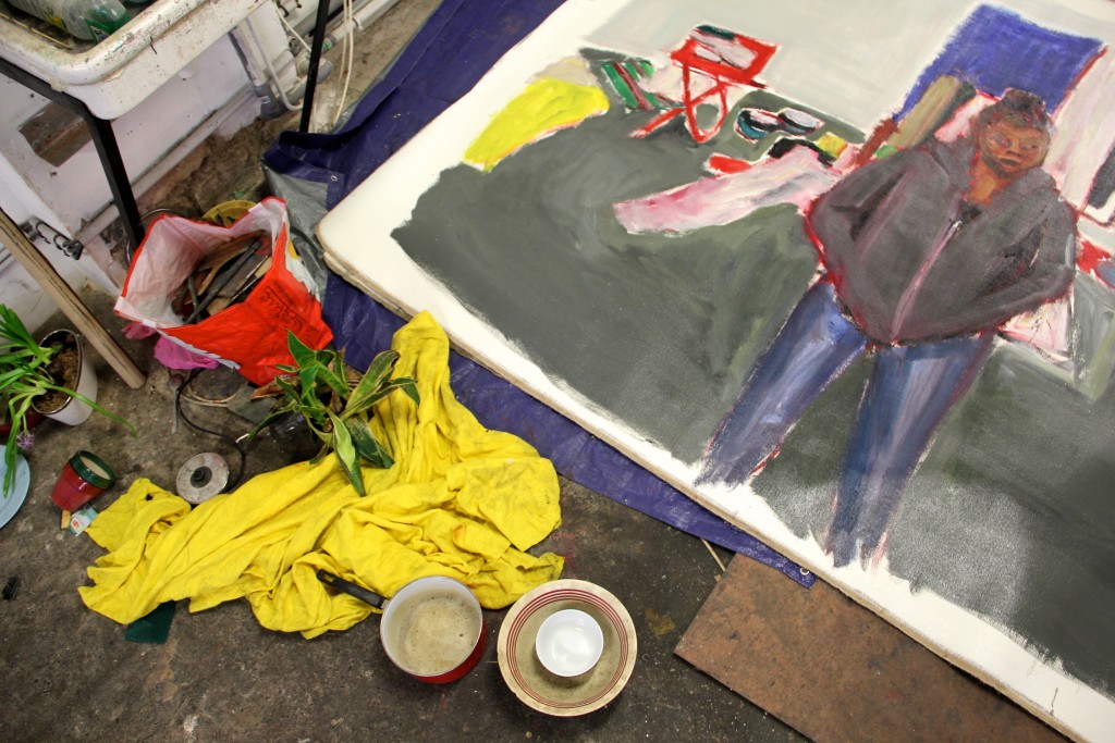 Damien Cabanes, l'atelier, @ouvretesyeux