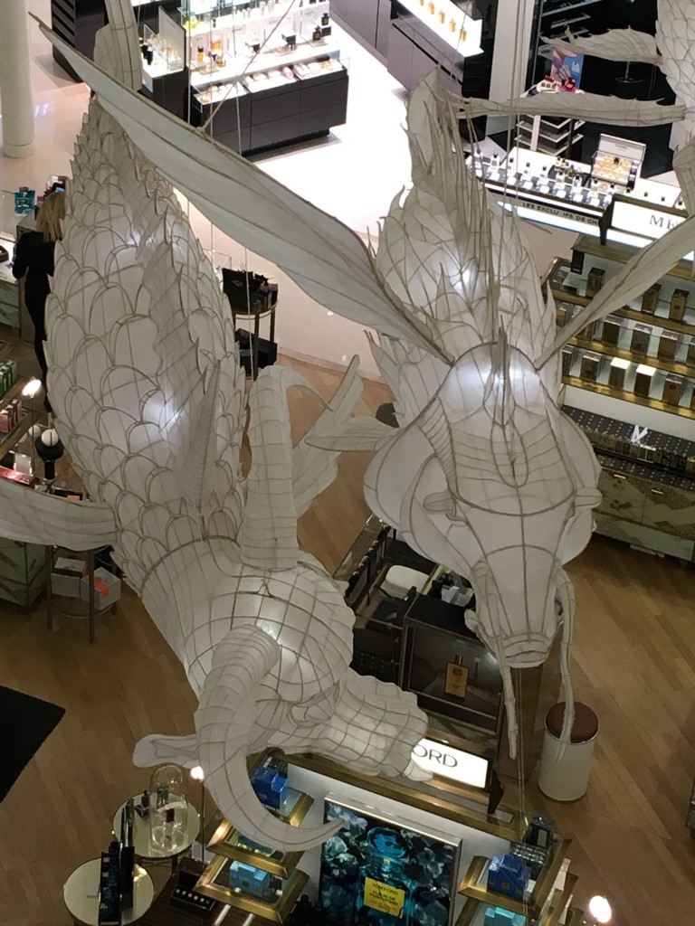 Ai Weiwei au Bon Marché, photo Christine Barbe.