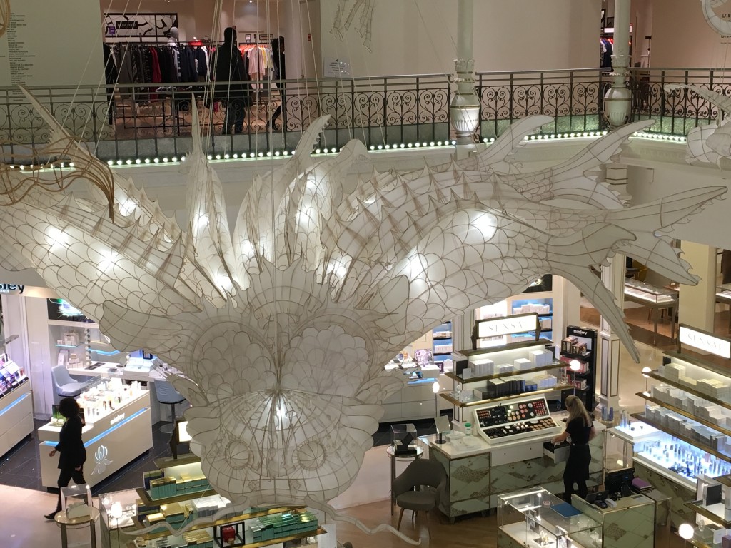 Ai Weiwei au Bon Marché, photo Christine Barbe.