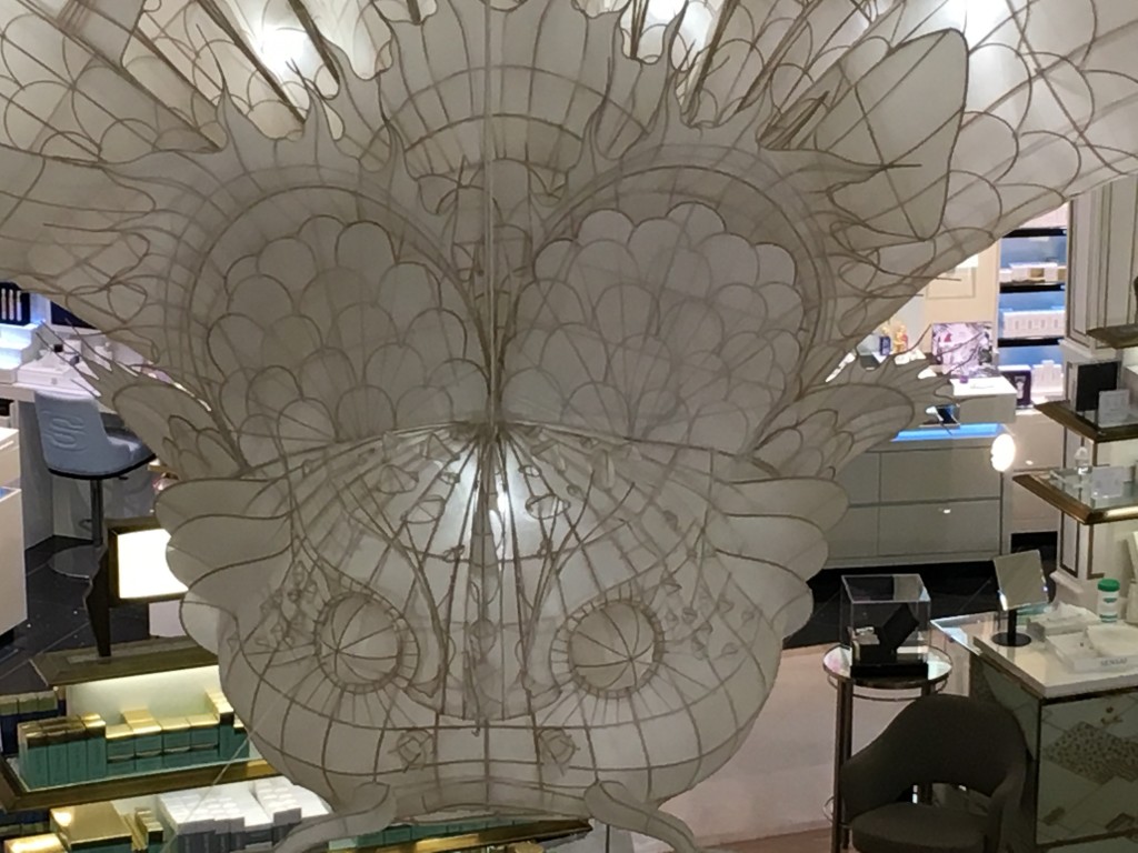 Ai Weiwei au Bon Marché, photo Christine Barbe.