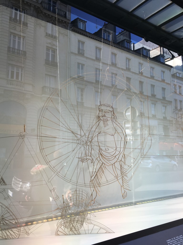 Ai Weiwei au Bon Marché, photo Christine Barbe