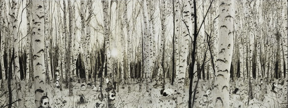 Exhibition view of "Black Light", Galerie Nathalie Obadia, Paris, 2016